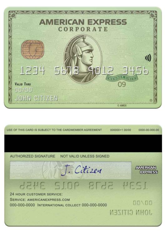 USA Massachusetts Radius bank american express green card